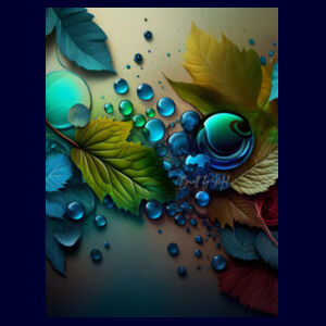 abstract nature art tee Design