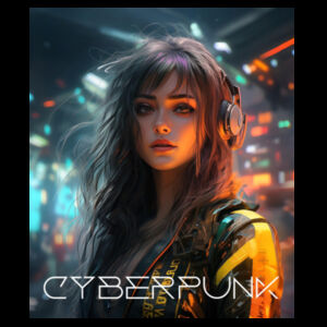 cyberpunk gold design tee Design