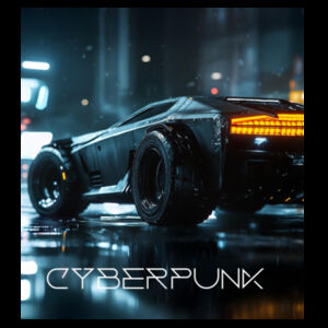 cyberpunk motor design tee Design