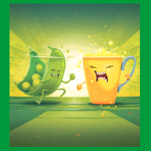 lemon pea design tee Design