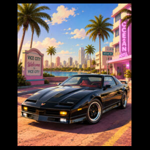 gt cars fbird tee Design