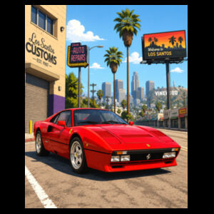 gt cars gto tee Design