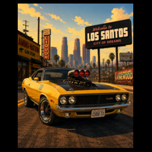 gt cars cuda tee Design