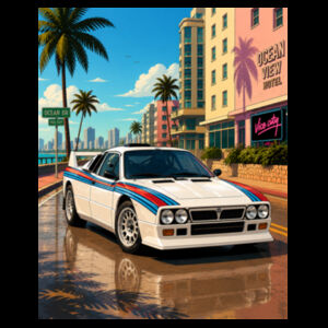 gt cars rally tee Design