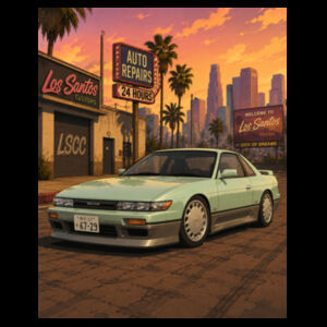 gt cars s13 tee Design