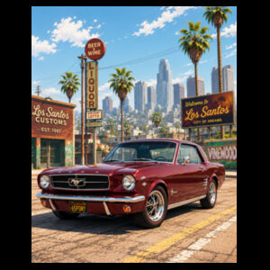 gt cars pony tee Design