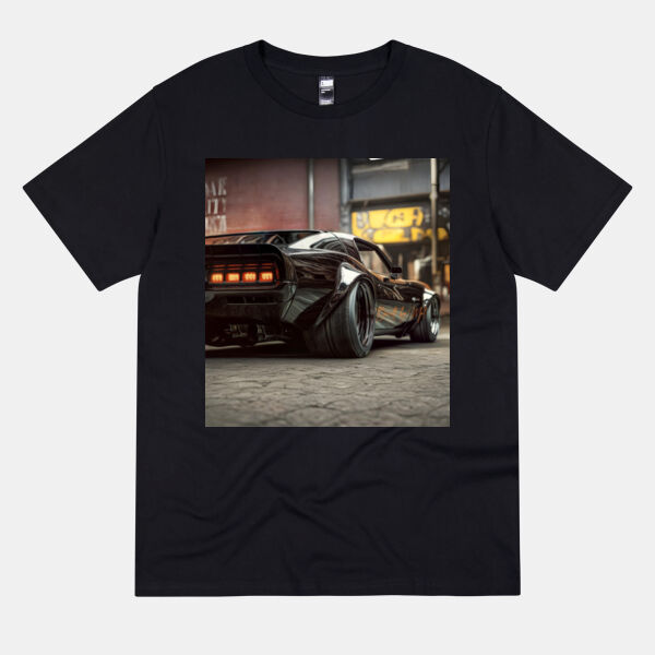 black muscle car design tee Thumbnail