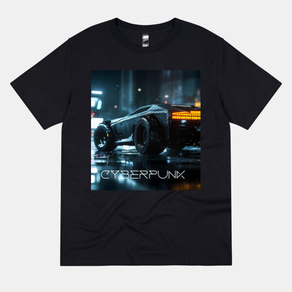 cyberpunk motor design tee Thumbnail