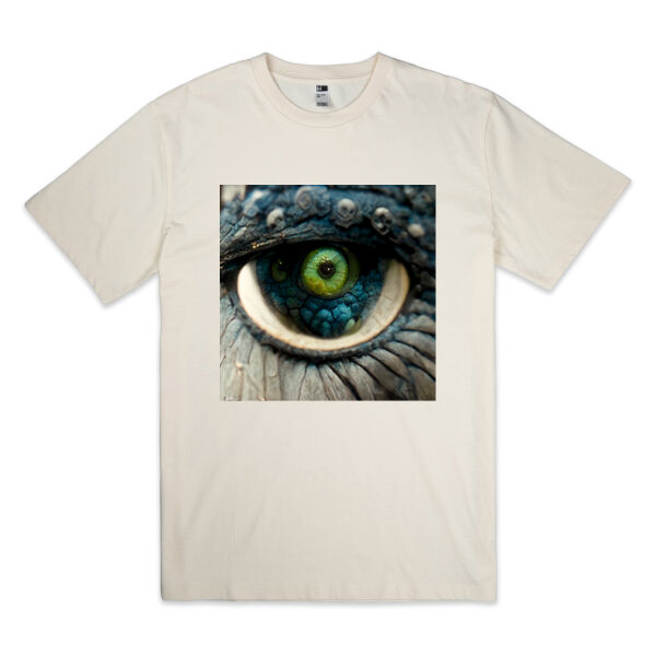 monstrous green eye design tee Thumbnail