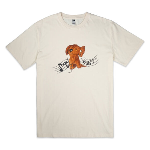 audio puppo art tee Thumbnail