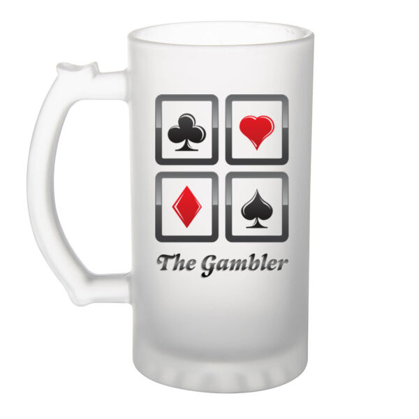 The Gambler Beer Glass Thumbnail